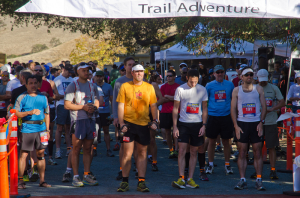Starting Line of Diablo Trail Half Marathon
