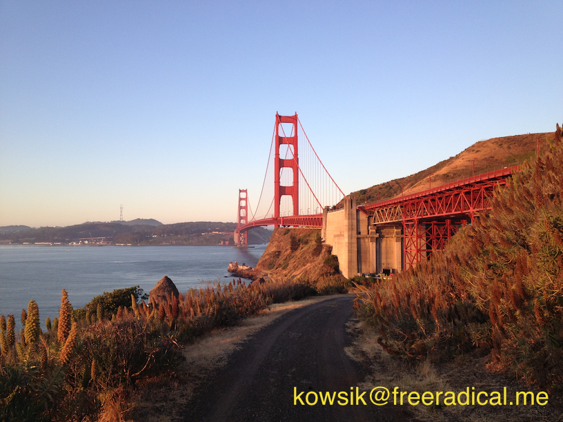 Service Road under Golden Gate Bridge