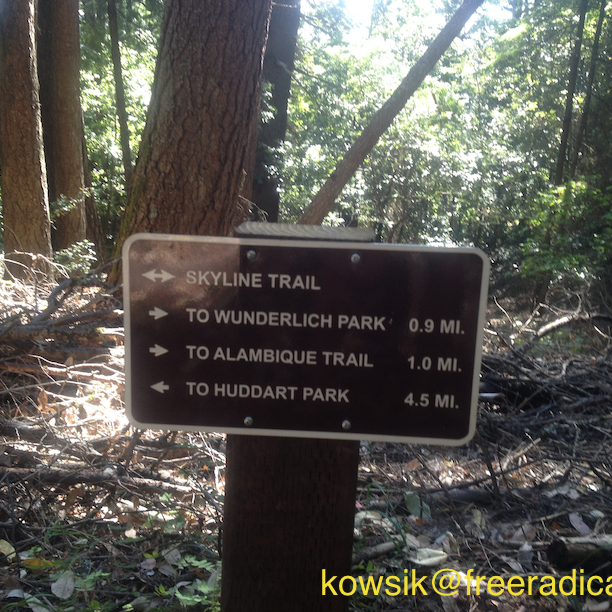 Skyline Trail to Huddart Park