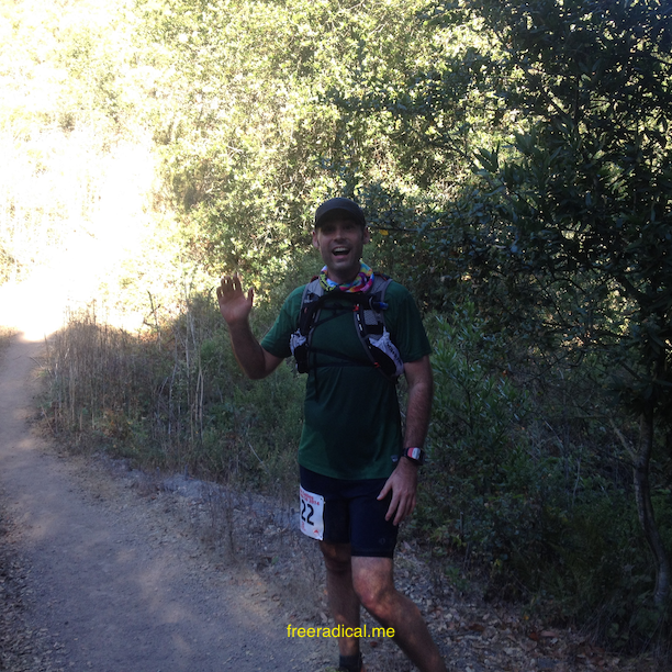 Bryan Weathers, on his 1st 50 miler