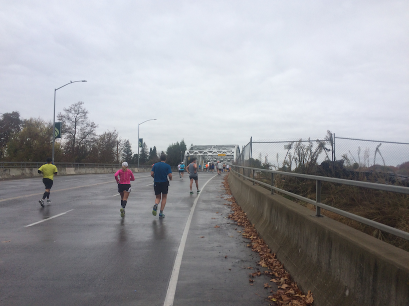 Mile 21: Bridge over troubled waters