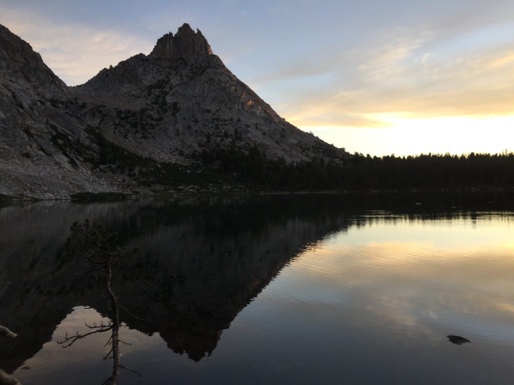 Sunset at Young Lakes